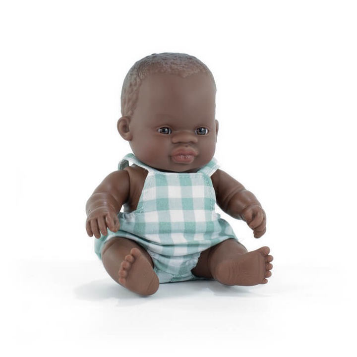 Papusa Africana 21cm - Colectia „Prietenii Mei” Miniland