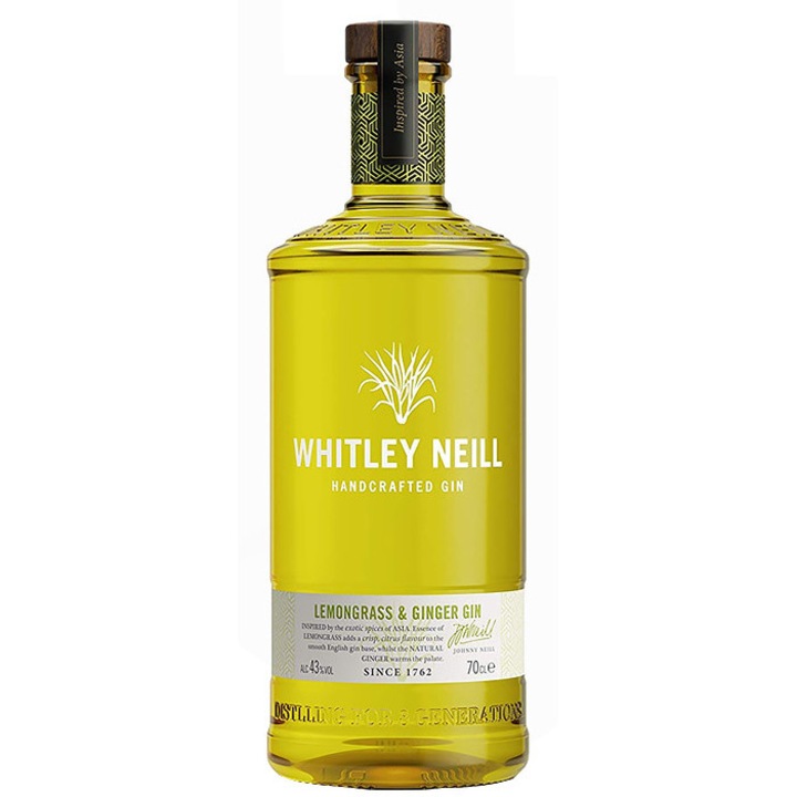 Gin WHITLEY NEILL LEMON&GINGER 0.7L