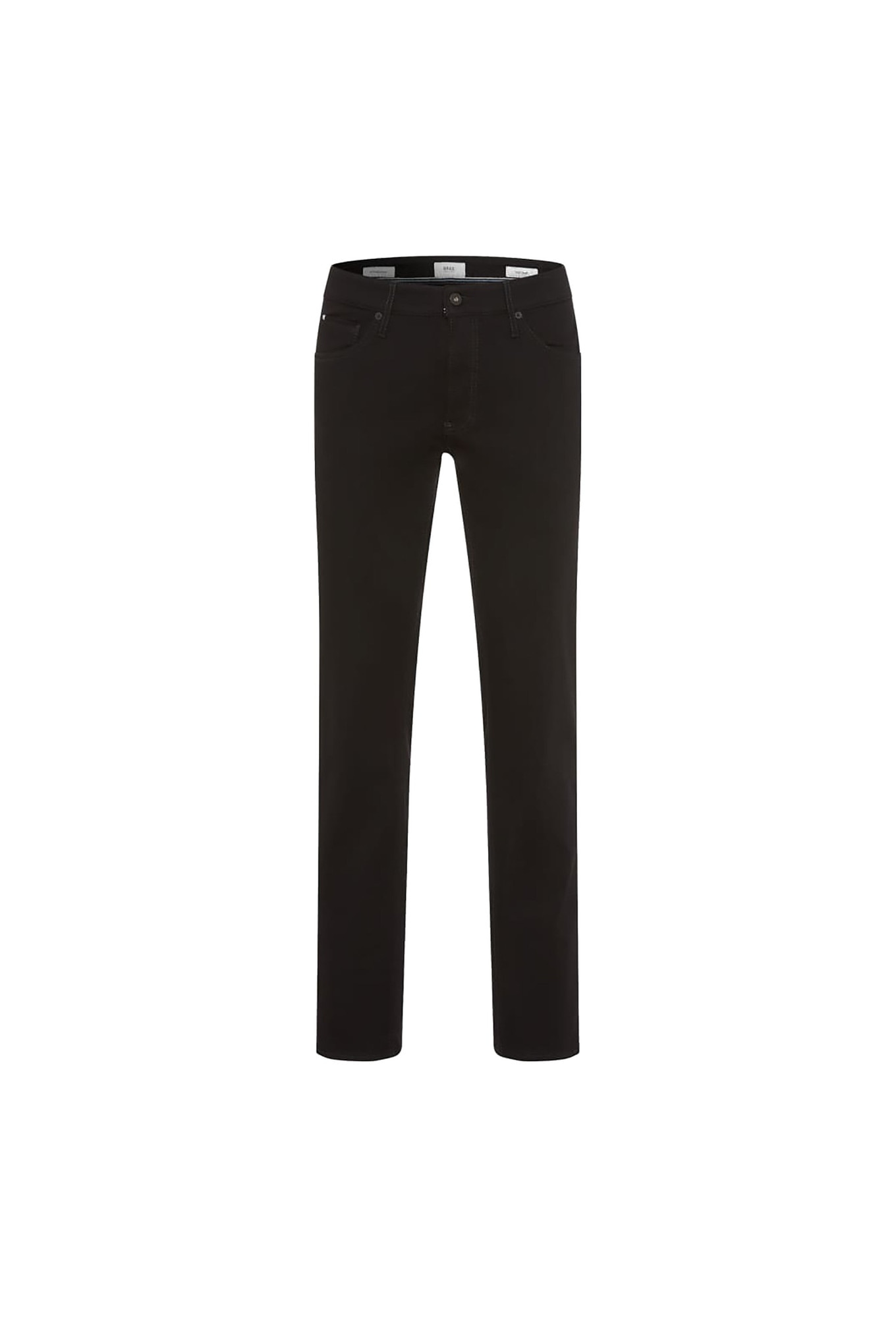 Brax, Blugi slim fit cu talie medie, Negru, W33-L32