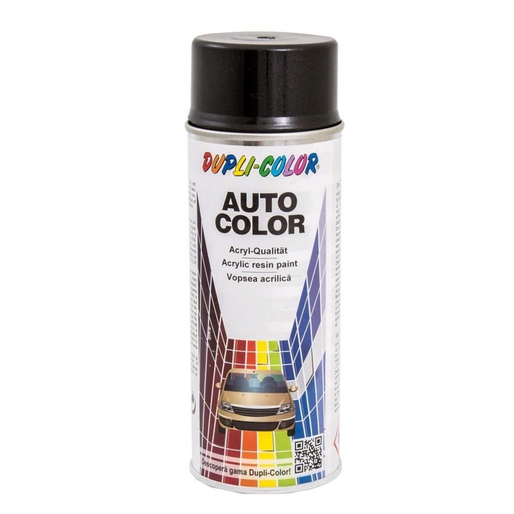 SPRAY LOG Fekete Nacre Duplicolor