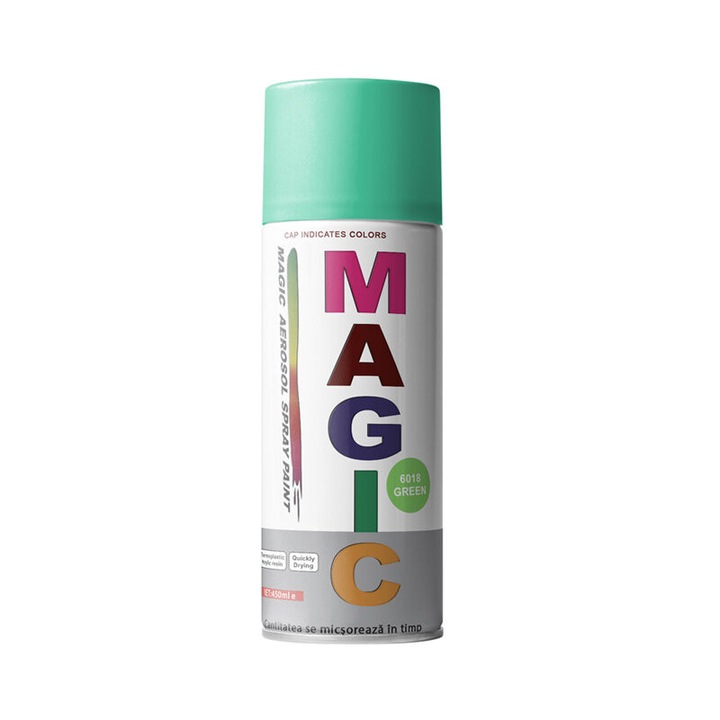 Magic - Spray vopsea Verde 6018 450 ml