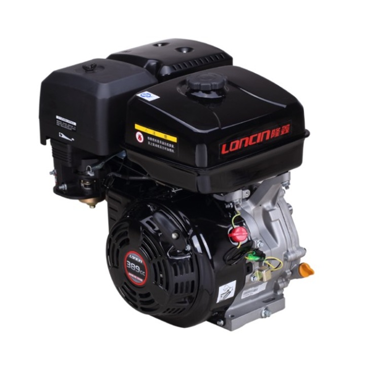 Generator de curent / motopompa / motocultor Loncin 13 CP ax pana (G390FA)