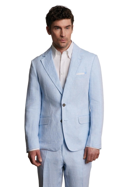 Sacou barbati, Bytom, in, albastru melange