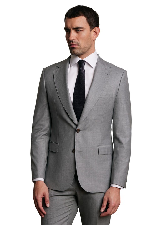 Sacou barbati, Bytom, Gri, Textil, 48 EU