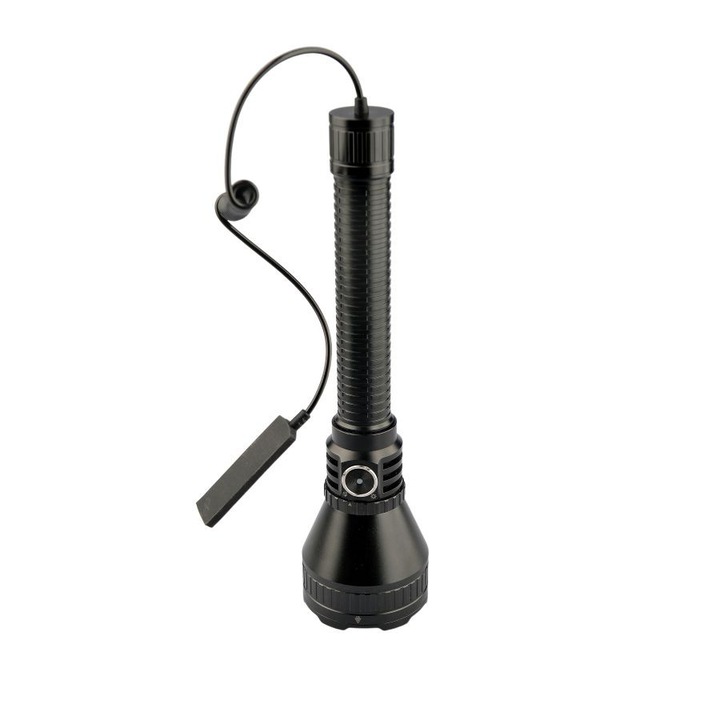 Мощен, далекобоен, фенер, Dulotec, Tracker 1300, 6500 лумена, 1300 метра