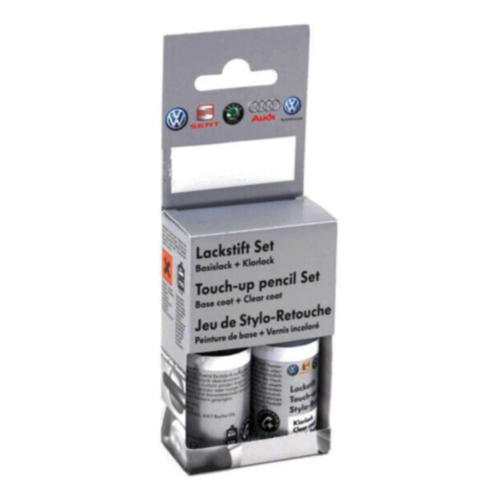 Creion AUDI Reflex Argintiu metalic LA7W/8E/A7W LST0M2A7W pentru retusuri cu vopsea originala