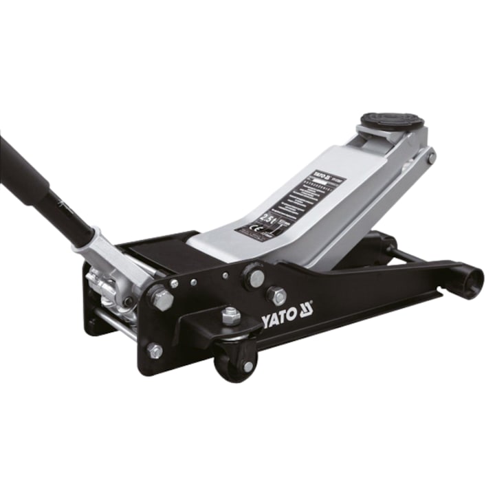 Cric Yato hidraulic tip crocodil 2.5T, 2 pistoane YT-17207