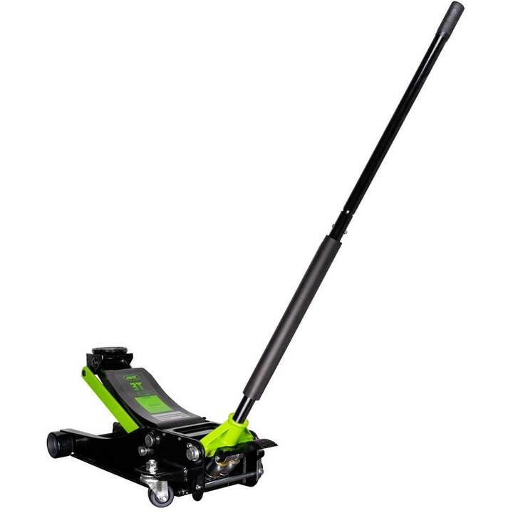 Cric Hidraulic Tip Crocodil JBM 53422, Capacitate 3 Tone, Inaltime de Ridicare 100 - 533 mm, Compatibil cu Masini Joase, cu Pedala