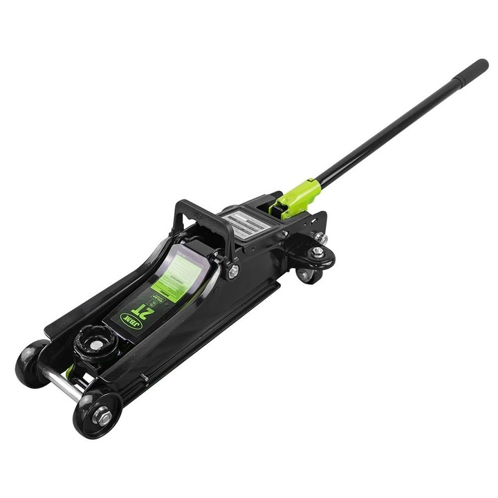 Хидравличен крик тип крокодил JBM 50816, товароподемност 2 тона, идеален за ниски автомобили