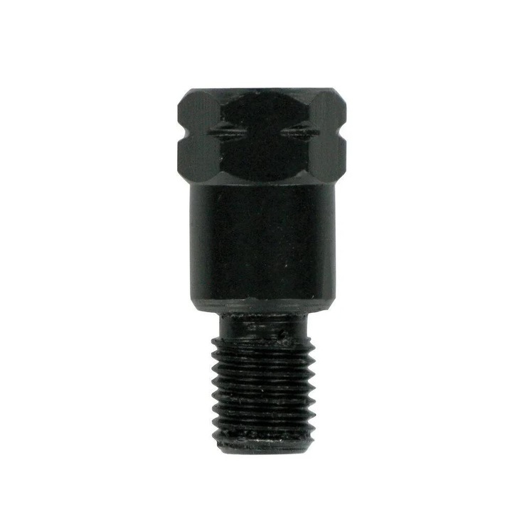 Adaptor pentru oglinda moto LAMPA LAM90137, filet M10 x 1.25 mm, compatibil cu filet dreapta-stanga