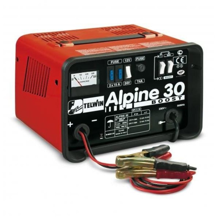 Incarcator de baterii auto Alpine 30 Boost, model TELWIN TW807547