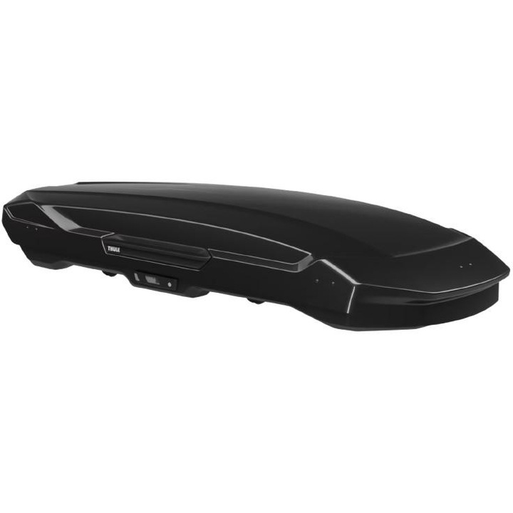 Автомобилна багажна кутия THULE Motion XL Low 639400, 400Л, двойно отваряне, макс. 75 кг, 216x89x35 см, черен гланц