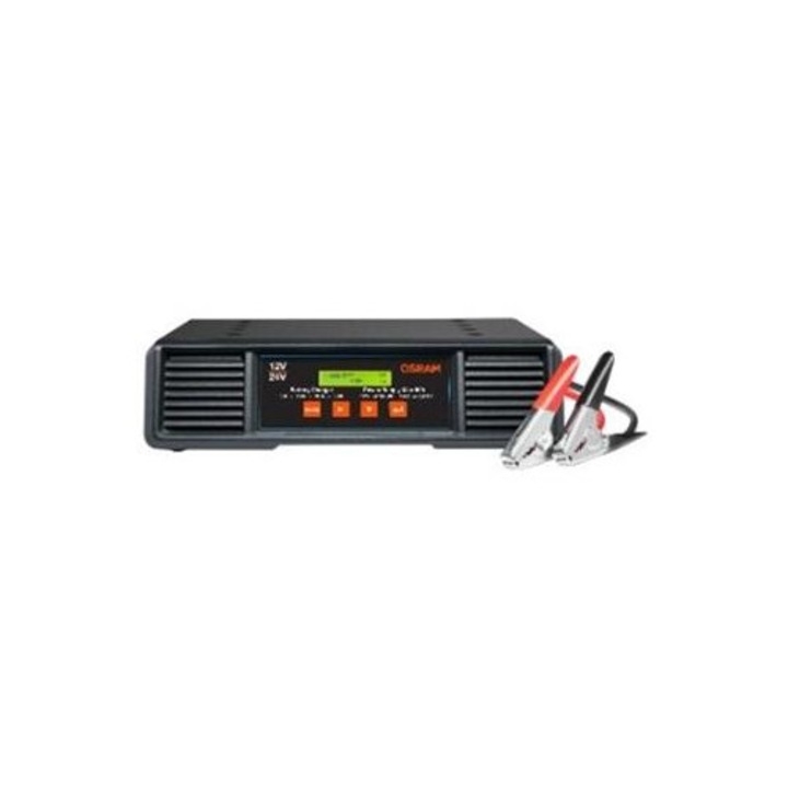 Автомобилно зарядно за акумулатор OSRAM Battery Charge PRO OSCP5024, 12/24V, 50A, LCD дисплей