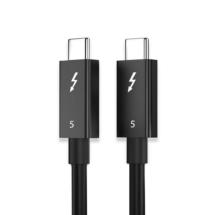 Cablu date Thunderbolt 5, 16K 60Hz, Dual 8K, 120Gbps, 240W, USB-C, 0.3m