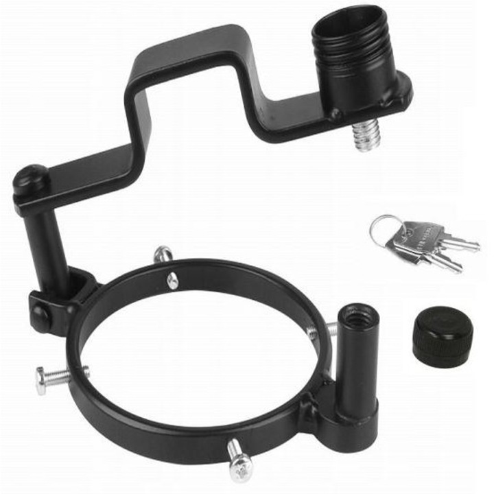 Система за сигурност за капака на резервоара на камиона MVM TSA020, диаметър 60 мм, с ключ, метален