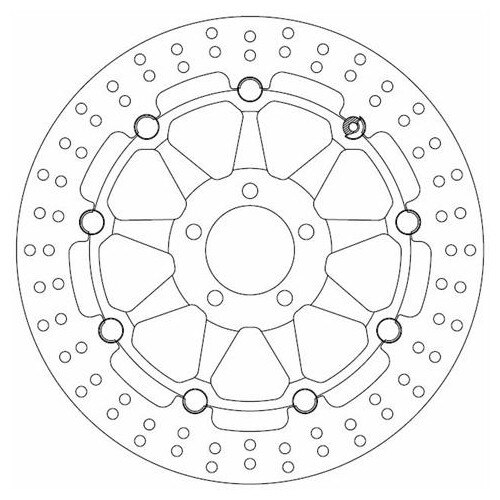 Disc Frana Moto FMD0116RX - Ferodo Racing, Kawasaki ZX-7, Ninja