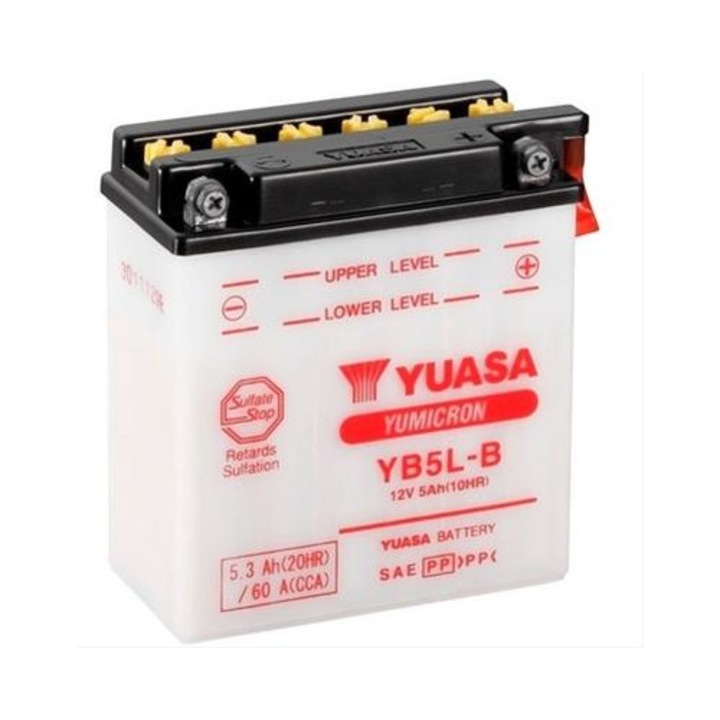 Acumulator Moto YUASA 12V 5Ah 60A YB5L-B