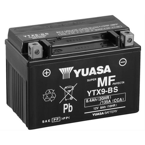 yuyu品 Acumulator Moto YUASA YTX9-BS 12V 8Ah 135A (CP) - eMAG.ro