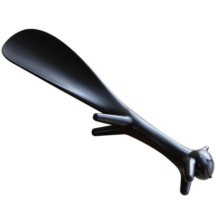 Incaltator model pisica, Portabil, 21cm, Negru