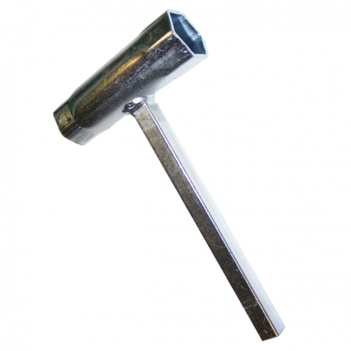 Gyújtógyertya kulcs 19mm x 21mm + 9.5mm négyzet profil