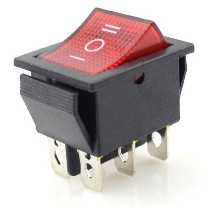 Двоен превключвател 15A 250V