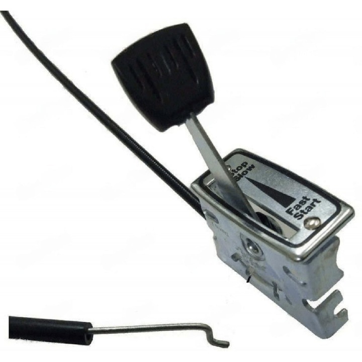 Cablu de acceleratie + maneta 125 cm (motosapa, motocultor, masina de tuns gazon)
