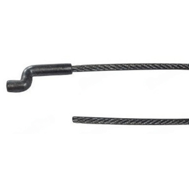 Cablu de 180 cm pentru stop motocultor/masina de tuns gazonul, cu capat "Z"