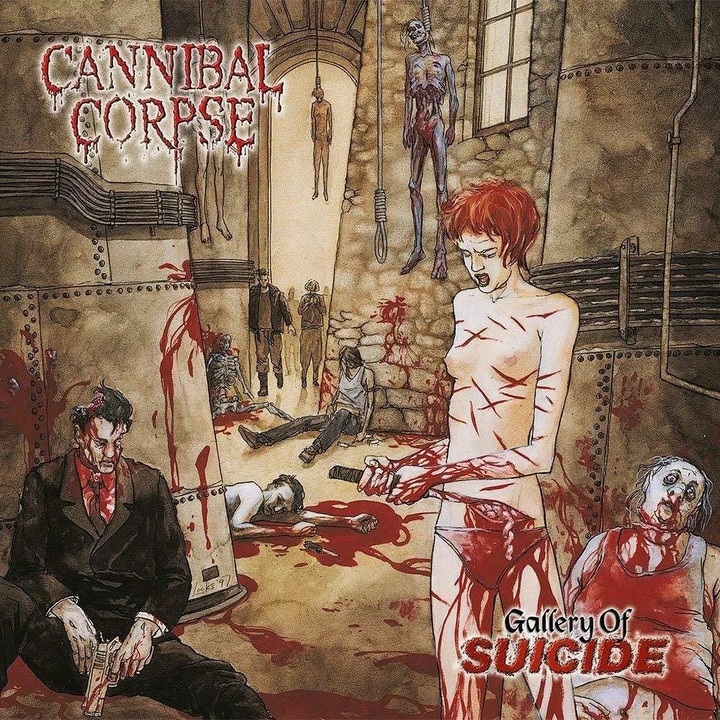 Album CD Cannibal Corpse, Gallery Of Suicide, Hard 'n' Heavy
