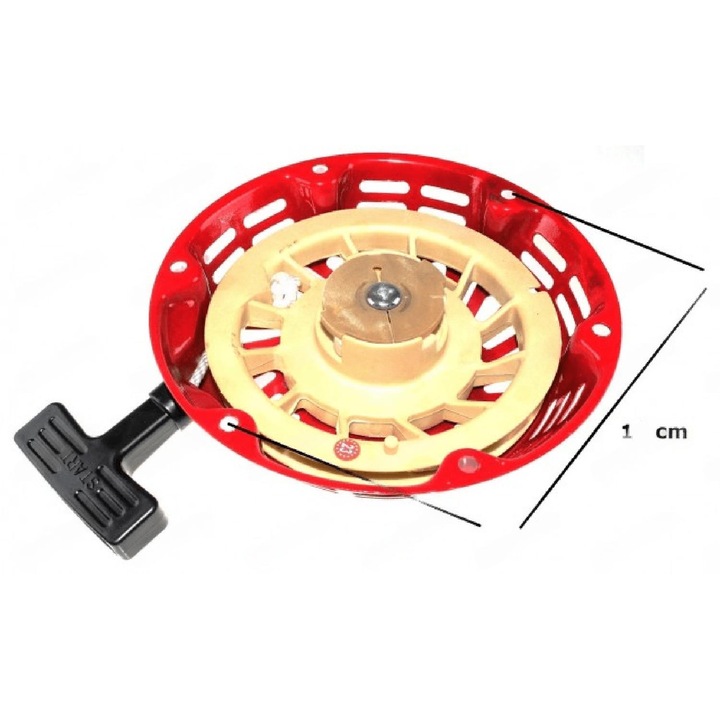 Indító kompatibilis HONDA GX 160 / kínai motorokhoz (műanyag körmök)