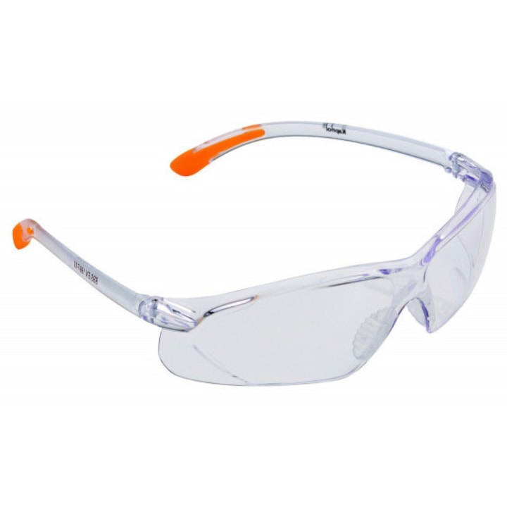 Védőszemüveg kaszákhoz (átlátszó és narancssárga)