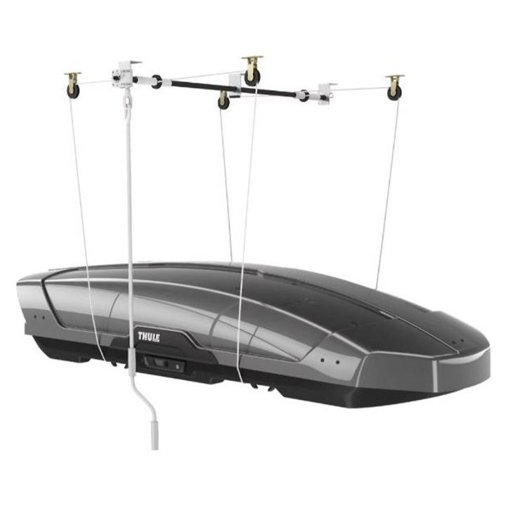 THULE TH572004 csigás tárolórendszer, tetőboxokhoz és sportfelszerelésekhez, mennyezeti rögzítéssel