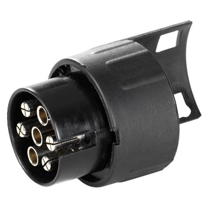 THULE RMS TH990600 elektromos csatlakozó adapter, fekete, 7-ről 13 pólusra, kompatibilis a Thule kerékpártartókkal
