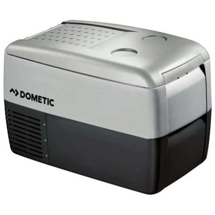 Frigider auto portabil cu compresor Dometic Waeco CDF 36, capacitate 31 litri, afisaj digital, alimentare 12/24V DC, culoare gri/negru