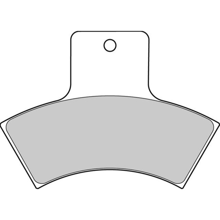 Set Placute Frana Sinterizate Off-Road ATV - Ferodo Racing, Polaris Trail, Sportsman, Sport, Xplorer FDB2121SG