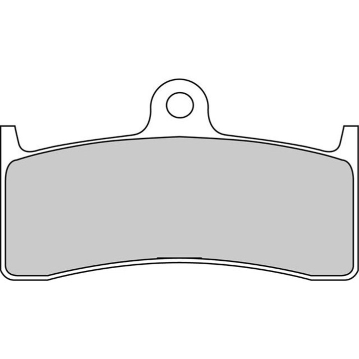 Set Placute Frana Sinterizate Moto FDB2036ST - Ferodo Racing, Compatibil cu Buell, Kawasaki, MV Agusta