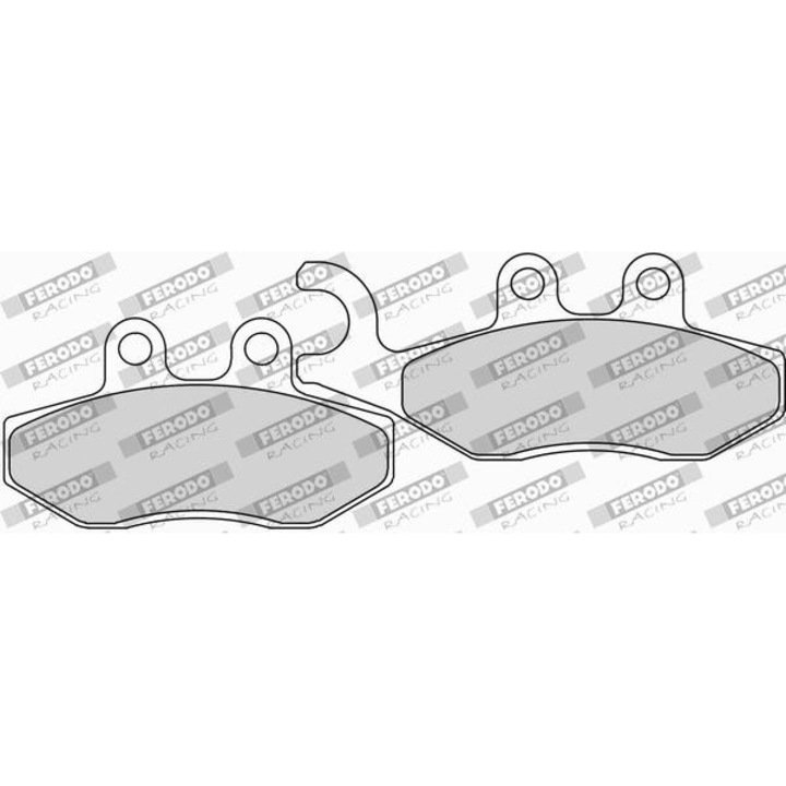 Placute de frana FERODO RACING FDB2142ST
