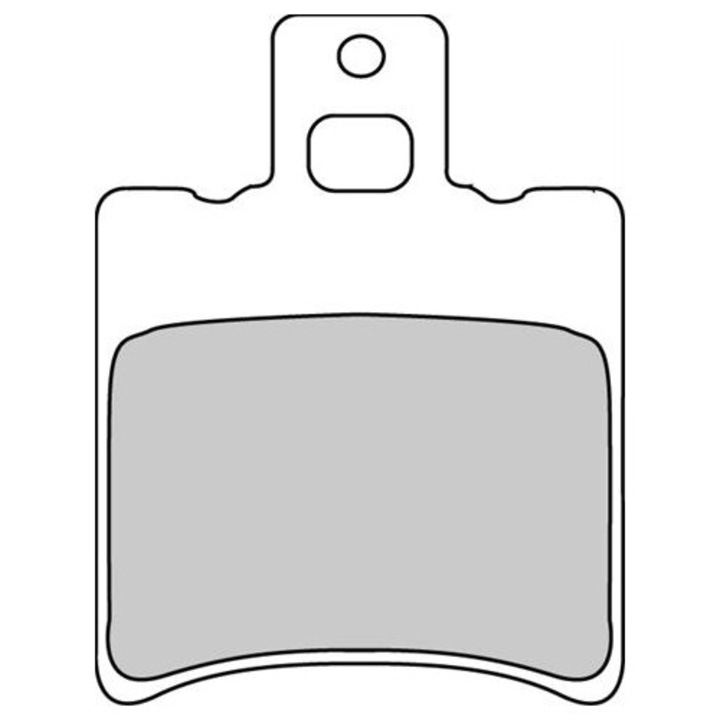 Set Placute Frana Moto FDB889ST - Ferodo Racing pentru Aprilia, MBK, Yamaha, Derbi, Suzuki