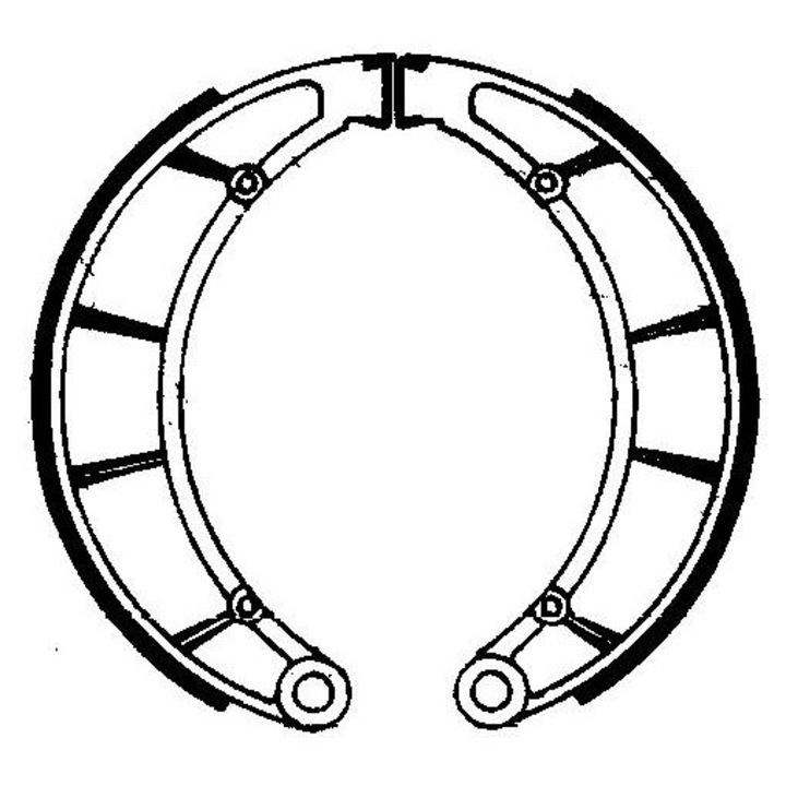 Set Saboti Frana Moto FSB796 - Ferodo Racing pentru Moto Guzzi V7, V750, California 850, GT 850