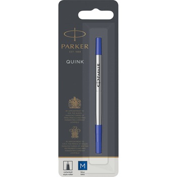 Mina roller Parker Quink M, Albastru, Blister Mina roller Parker Quink M, Albastru, Blister