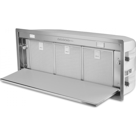 Hota Incorporabila Falmec GRUPPOINC7080A, Capacitate absorbtie 800 mc/h, Clasa A+, Motor Green Tech, Aspiratie perimetrala, Dynamic LED, 70 cm, Argintiu