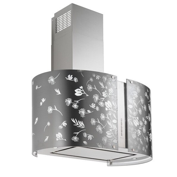 Hota Insula FALMEC Moonlight LED, L=85 cm, 800 mc/h, Garantie 5 ani, Fabricatie Italia, Aspiratie perimetrala