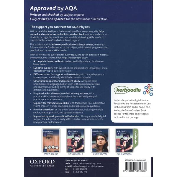 AQA Physics A Level Year 1 Student Book Jim Breithaupt eMAG.ro
