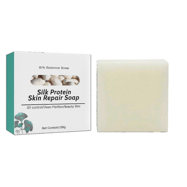 Сапун ръчно изработен от козе мляко с копринен протеин