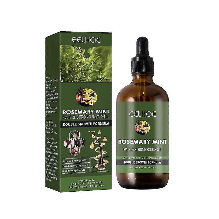 Ulei esential pentru ingrijirea parului, Eelhoe, 88ml, textura usoara