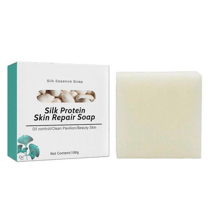 Sapun din lapte de capra cu proteina de matase, Eelhoe, 100g