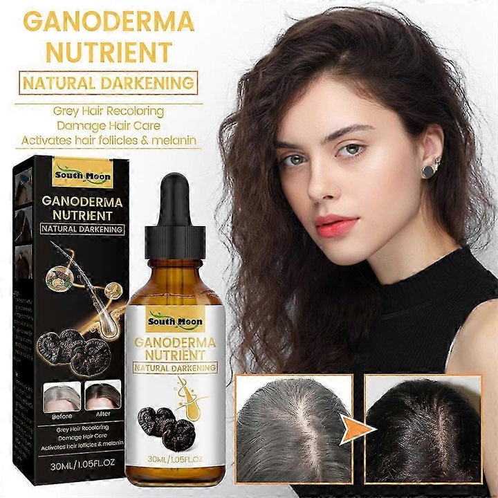 Hajkezelő szérum 30ml fehér-szürke, 2 darabos szett, természetes színjavítás SOUTH MOON