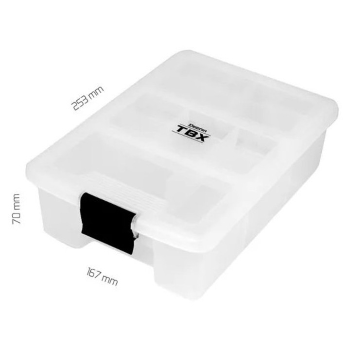 Cutie Multifunctionala Delphin TBX One Accesorii Pescuit, 16 Compartimente