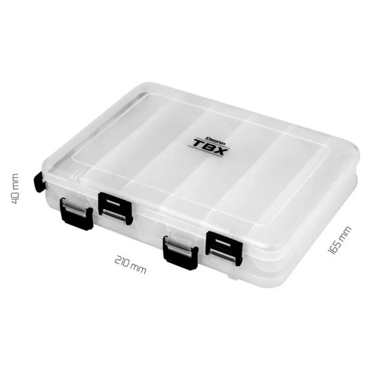 Cutie Delphin TBX Duo 210-12P pentru Accesorii Pescaresti, 16x20x4 cm