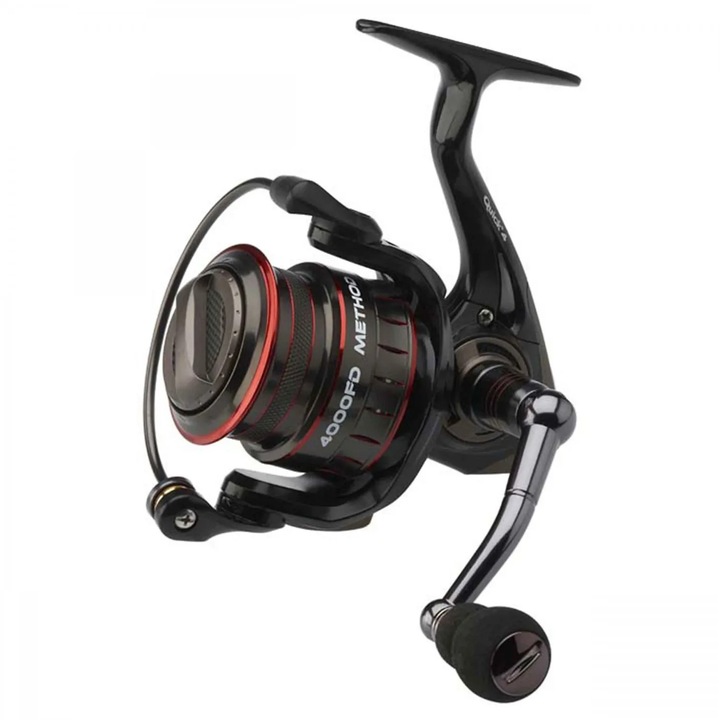 Mulineta DAM Quick 4 Method 4000 FD, 7 Rulmenti, Tambur Shallow, 8kg Forta Tractiune