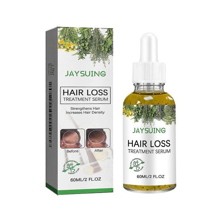 Tratament pentru scalp JAYSUING, 60ml, intareste si ingroasa firul de par